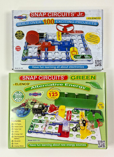 Snap circuits lot - circuits, sc-100