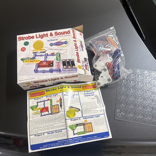 Snap circuits strobe light - circuits, &