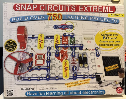 Elenco snap circuits 750 - elenco, sc-750